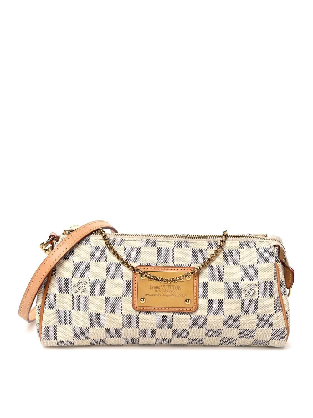 Louis Vuitton Damier Azur Eva Clutch #342944L99B